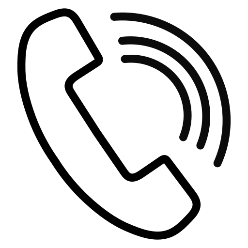 A black wifi signal icon on a white background with three curved lines indicating signal strength.